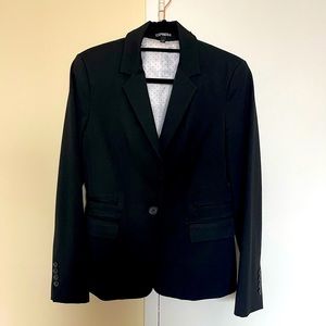 Express Business 3 pieces set, jacket, pants, skirt + complimentary blouse